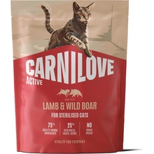 CARNILOVE ACTIVE Cat Dry Made with Lamb&Wild boar for Sterilised Adult All 400 g