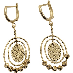 VipGold Златни обеци 3.73 гр (o121)