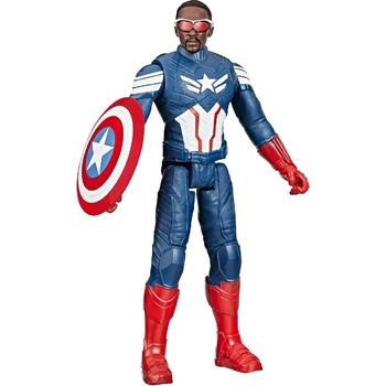 Hasbro Captain America Brave New World Titan Heroes Sam Wilson Action 30cm (f9276)
