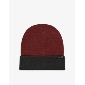 Jack Wolfskin Ribbed Beanie Red - magazinko
