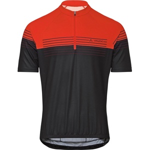 Vaude Мъжка фланелка с къс ръкав за колоездене Vaude Posta Half-Zip Tricot II Cycling jersey - Glowing Red - размер M (056-3083-0612)