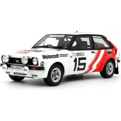 OttOmobile Ford Fiesta MK1 1600S #15, Clark/Porter, Rally Monte Carlo 1979, 1:18