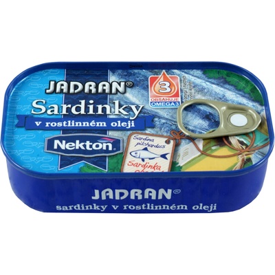 Nekton Sardinky v rostlinném oleji 125 g