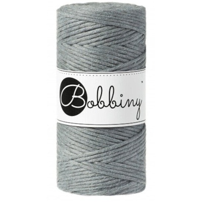 Bobbiny Macrame Cord 3 mm 100 m Steel юта (MS-E023)