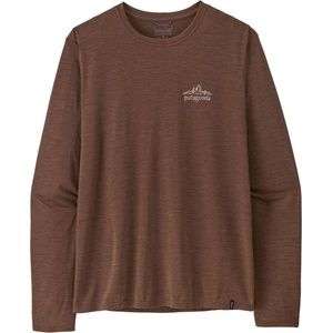 Patagonia Мъжка спортна тениска Patagonia L/S Cap Cool Daily Shirt Cloud Crag Sport shirt - Berm Brown / Light Berm Brown X-Dye - размер XL (216-8005-0415)