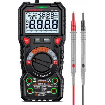 s baterkou Habotest HT118A RMS