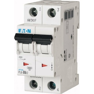 Eaton Jistič 2P C 6A 6kA AC PL6-C6/2 286564