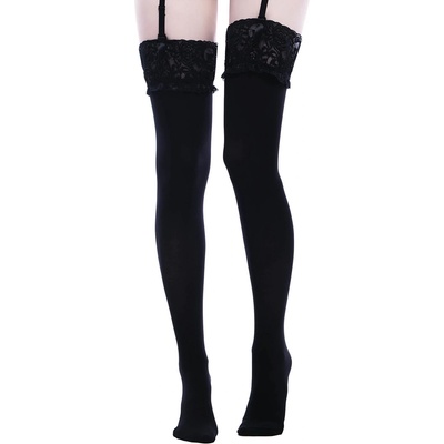 KILLSTAR Чорапи над коляното killstar - Спри да зяпаш - ksra001943