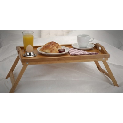 KOOPMAN 24134 Servírovací podnos do postele bambus 50 x 30 cm