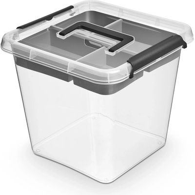 Simplestore insert úložný box s vekom a rukoväťou 13 l 29 × 29 × 26 cm