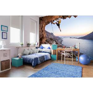 DIMEX ART Самозалепваща се флизелинова фототапета алпинизъм 375 x 250 см