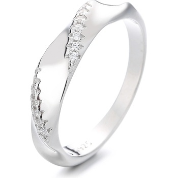 DELIS Пръстен от сребро 925, jw1343, елегантен дизайн, с родиево покритие (jw1343)