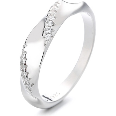 DELIS Пръстен от сребро 925, jw1343, елегантен дизайн, с родиево покритие (jw1343)