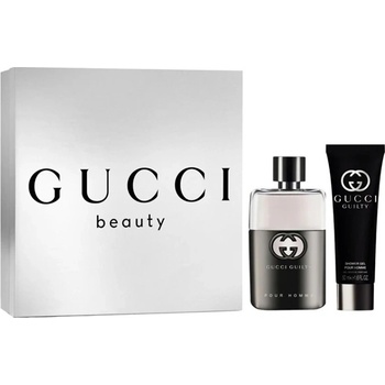 Gucci Guilty Pour Homme Комплект (EDT 50ml + SG 50ml) за Мъже