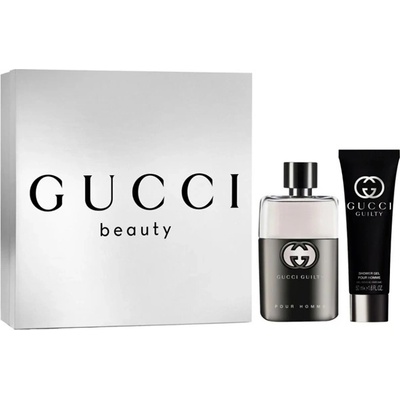 Gucci Guilty Pour Homme Комплект (EDT 50ml + SG 50ml) за Мъже