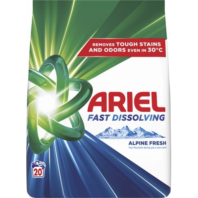 Ariel prací prášek Mountain Spring 20 PD 1,1 kg