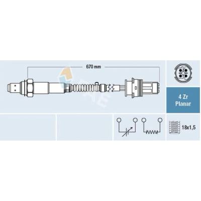 Lambda sonda FAE 77328
