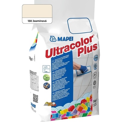 Mapei Spárovací hmota Ultracolor Plus 130, jasmín, 5 kg 6013045AU – Zboží Mobilmania