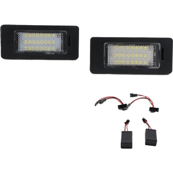 Плафони за осветление на задния номер за Audi A1, A4 B8, A6, A7, Q5 / Skoda Fabia, Superb, Yeti / VW Passat 08+ (LPL0115)