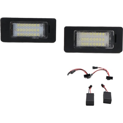 Плафони за осветление на задния номер за Audi A1, A4 B8, A6, A7, Q5 / Skoda Fabia, Superb, Yeti / VW Passat 08+ (LPL0115)