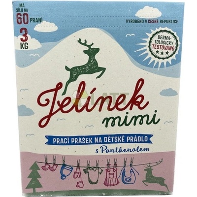 JELEN Jelínek mýdlový prášek 3 kg 60 praní