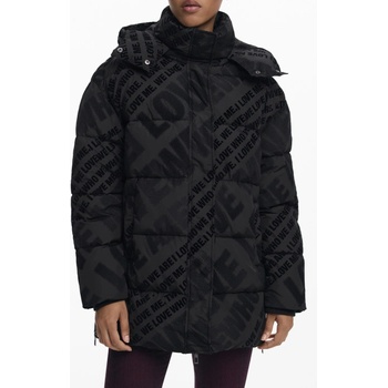 DESIGUAL Дамско яке desigual, Размер xs, Цвят Черен (25wwew23_ne2000)