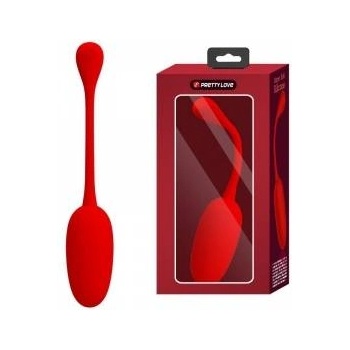 Boss of Toys Pretty Love Knucker Red Wireless Silicone Vibration Egg - 12 Modes USB