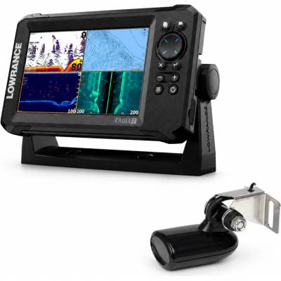 Lowrance eagle 7 se sondou splitshot hd + baterie a nabíječka