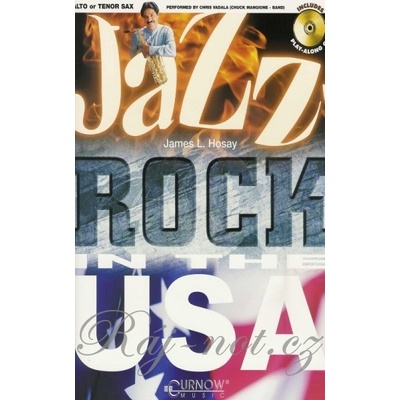 JAZZ ROCK IN THE USA 8 skladieb pre jazzový altový alebo tenorový saxofón
