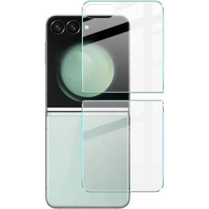 IMAK Комплект Стъклени Протектори за Samsung Z Flip 5, Imak Back Front Glass, Прозрачен (6957476883467)