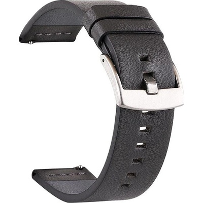 BStrap Fine Leather Universal Quick Release 22mm, black STR00563
