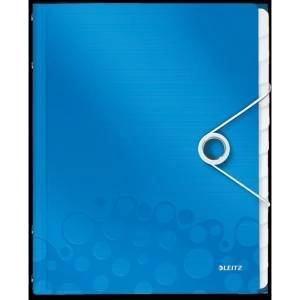 Leitz Staples LEITZ Briefcase WOW PP 12 cover, blue