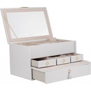 Friedrich Lederwaren šperkovnice Aurora 27038-1 bílá