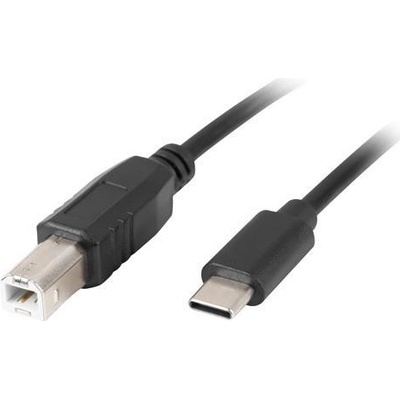 Lanberg CA-USBA-13CC-0018-BK USB 2.0, USB C, USB B, 1,8m, černý