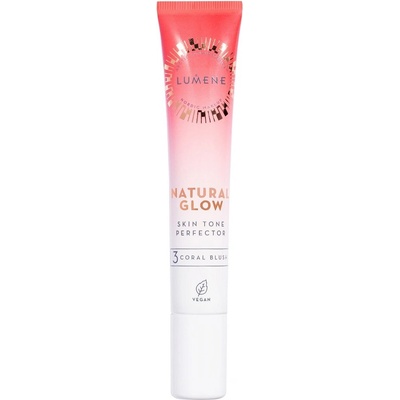 Lumene Natural Glow Skin Tone Perfector krémová lícenka 3 Coral Blush 20 ml