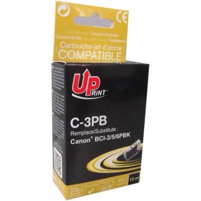Compatible Мастилница UPRINT BCI3/BCI5/BCI6 CANON, Фото черeн (LF-INK-CAN-BCI5-6B-UP)