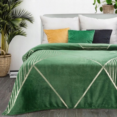 Eurofirany polyester zelená Deka 150x200