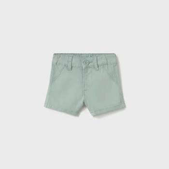 Mayoral Панталон къс basic в зелен цвят за бебе момче Майорал