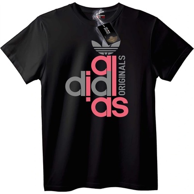 NOONEBRAND Тениска с лого Adidas Originals - 2XL, White