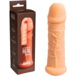  Пенис уголемител, вътрешен релеф за двойна наслада, 15, 5см. - Real Rings (7013-01LOLA)