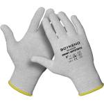 DYKENO snowy antistatic 002-k23 / Текстилни антистатични ръкавици - сиви 7 (002-k23-07)