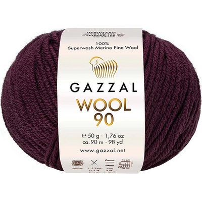 Příze Gazzal Wool 90 3681