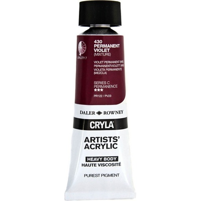 Daler-Rowney Cryla Artists’ АКРИЛНА боя Permanent Violet 75 ml 1 бр (125075430)