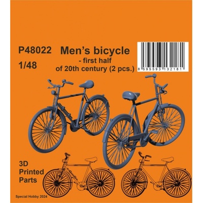 Special Hobby Men`s bicycle first half of 20th century 2 pcs. 1:48