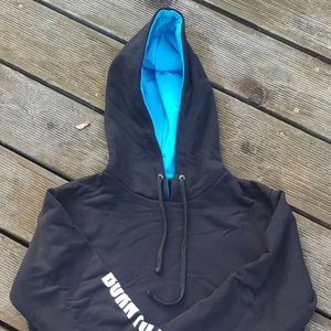 BornToSwim sweatshirt hoodie black xxl