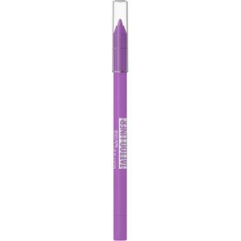 Maybelline Tattoo Liner Gel Pencil дълготраен водоустойчив гел молив за очи 1.3 g нюанс 801 Purple Pop