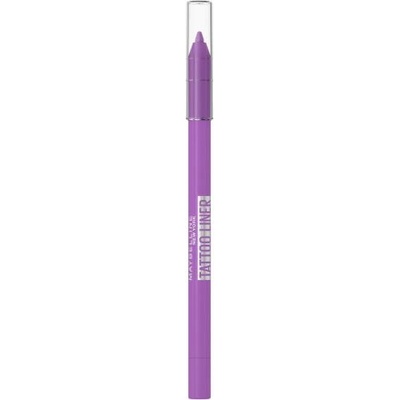 Maybelline Tattoo Liner Gel Pencil дълготраен водоустойчив гел молив за очи 1.3 g нюанс 801 Purple Pop