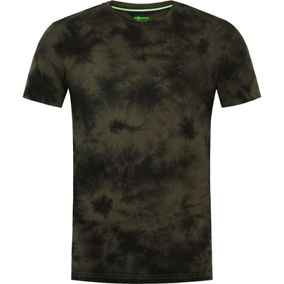 Korda Tričko Tie Dye Tee Dark Olive