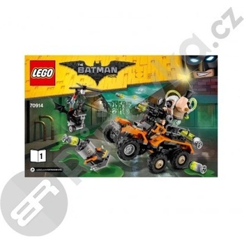 LEGO® Batman™ 70914 Bane a útok s náklaďákem plným jedů