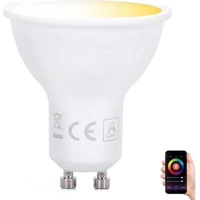 Aigostar B.V. LED Stmívatelná žárovka GU10/5W/230V 3000-6500K Wi-Fi AI0044